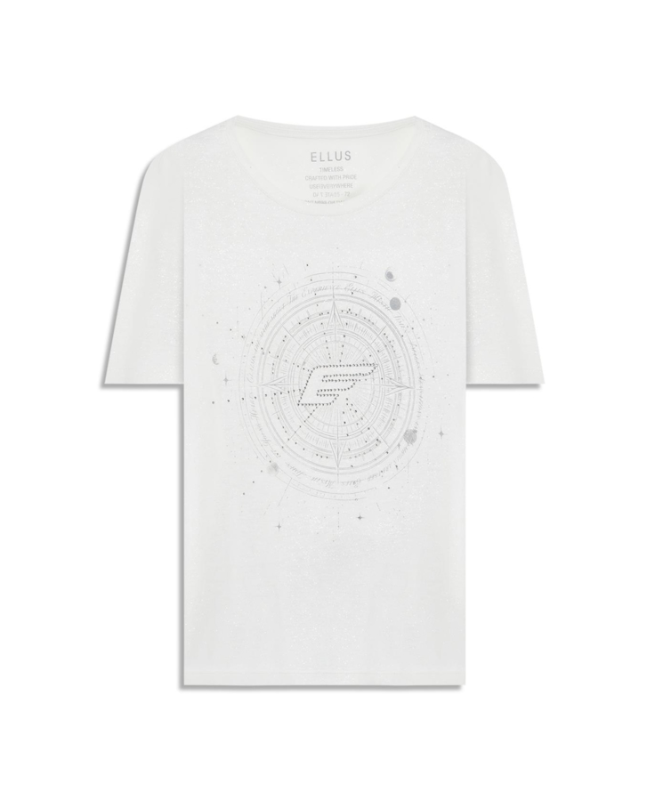 Blusa Easa Mystic Circle Off White