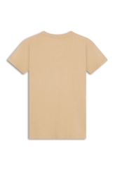 Blusa Ellus Baby Look Canelada Hotfix Nude