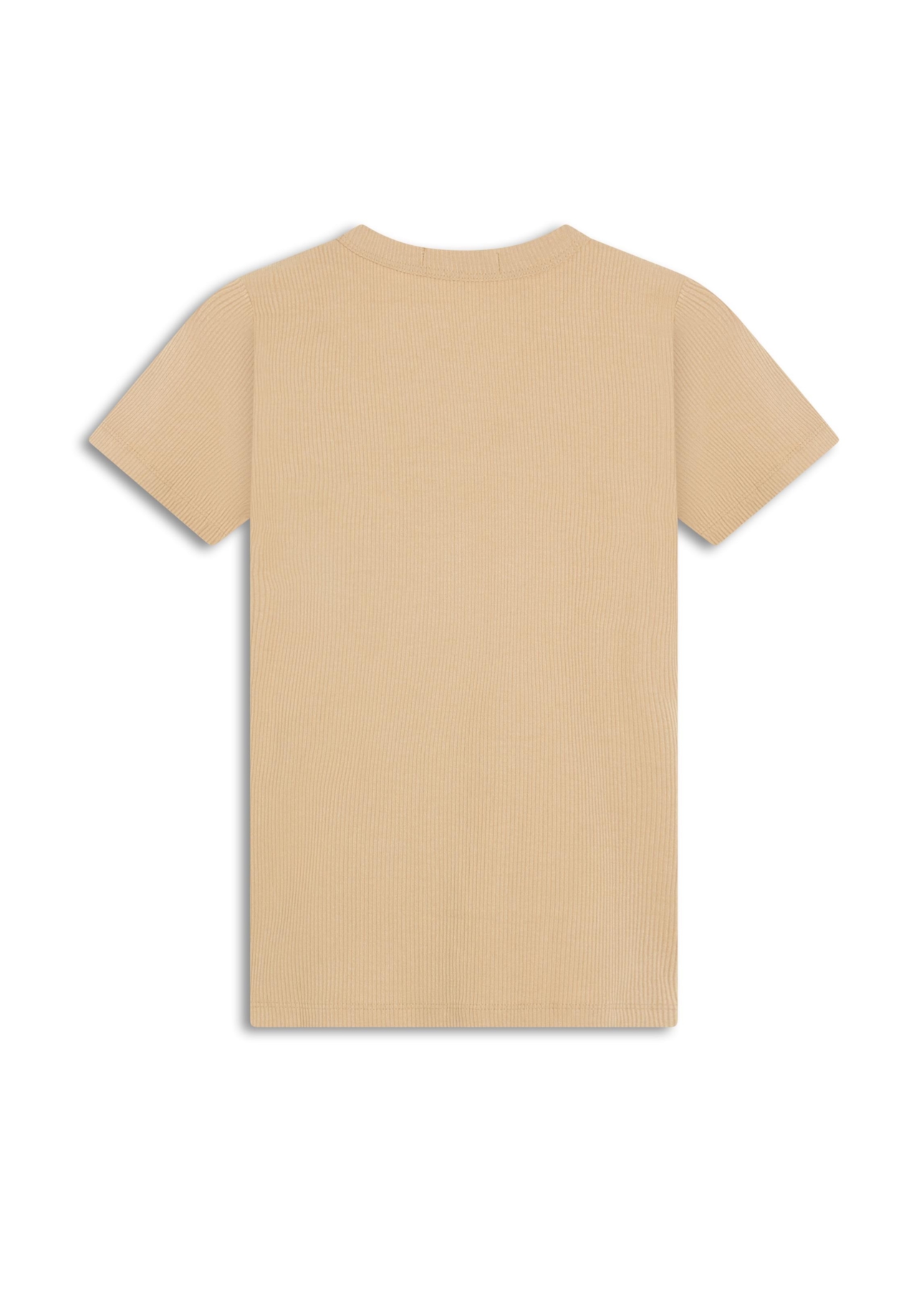 Blusa Ellus Baby Look Canelada Hotfix Nude