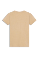 Blusa Ellus Baby Look Canelada Hotfix Nude