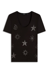 Blusa Ellus Barcelona Mistic Preto