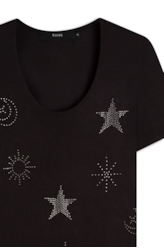 Blusa Ellus Barcelona Mistic Preto
