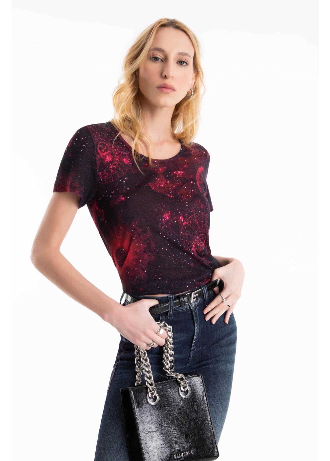 Blusa Ellus Barcelona Mystical Visco Padrao 2