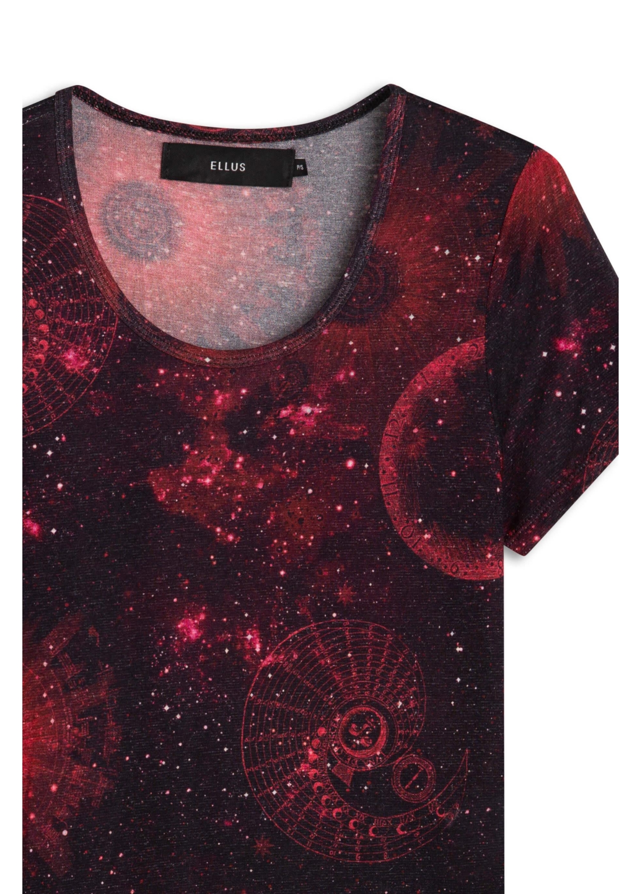 Blusa Ellus Barcelona Mystical Visco Padrao 2