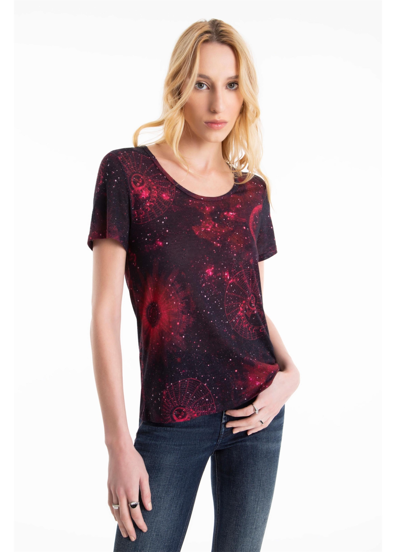 Blusa Ellus Barcelona Mystical Visco Padrao 2