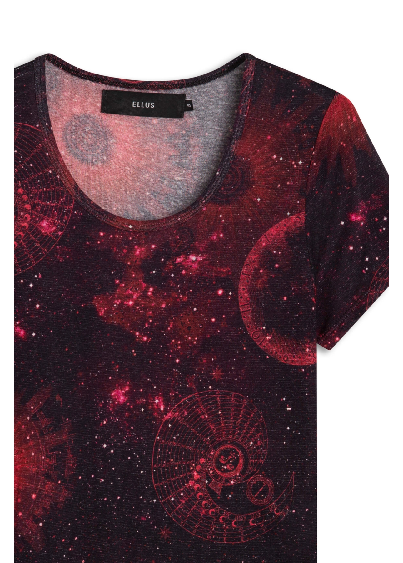 Blusa Ellus Barcelona Mystical Visco Padrao 2