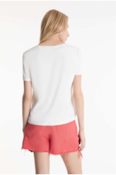 Blusa Ellus Barcelona Visco Off White