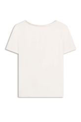 Blusa Ellus Barcelona Visco Off White