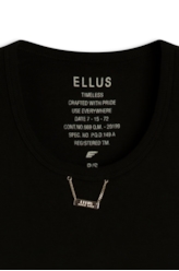 Blusa Ellus Basic Sleeveless Preto