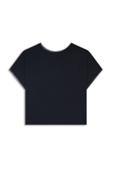 Blusa Ellus Blusa Tule Details Preto