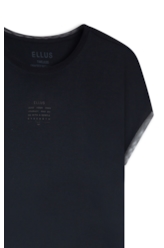 Blusa Ellus Blusa Tule Details Preto