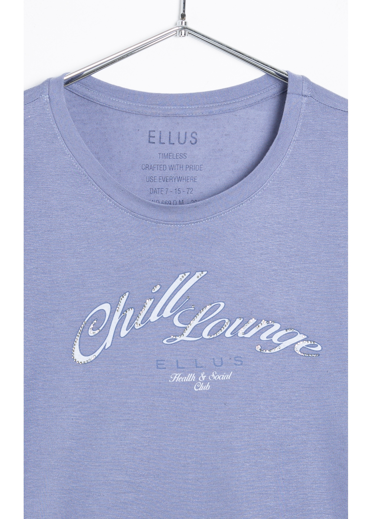 Blusa Ellus Chill Lounge Azul Jeans