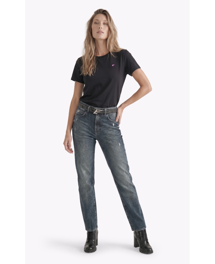 Blusa  Ellus Classic Slim Preto