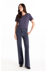 Blusa  Ellus Classic Slim Purple Blue