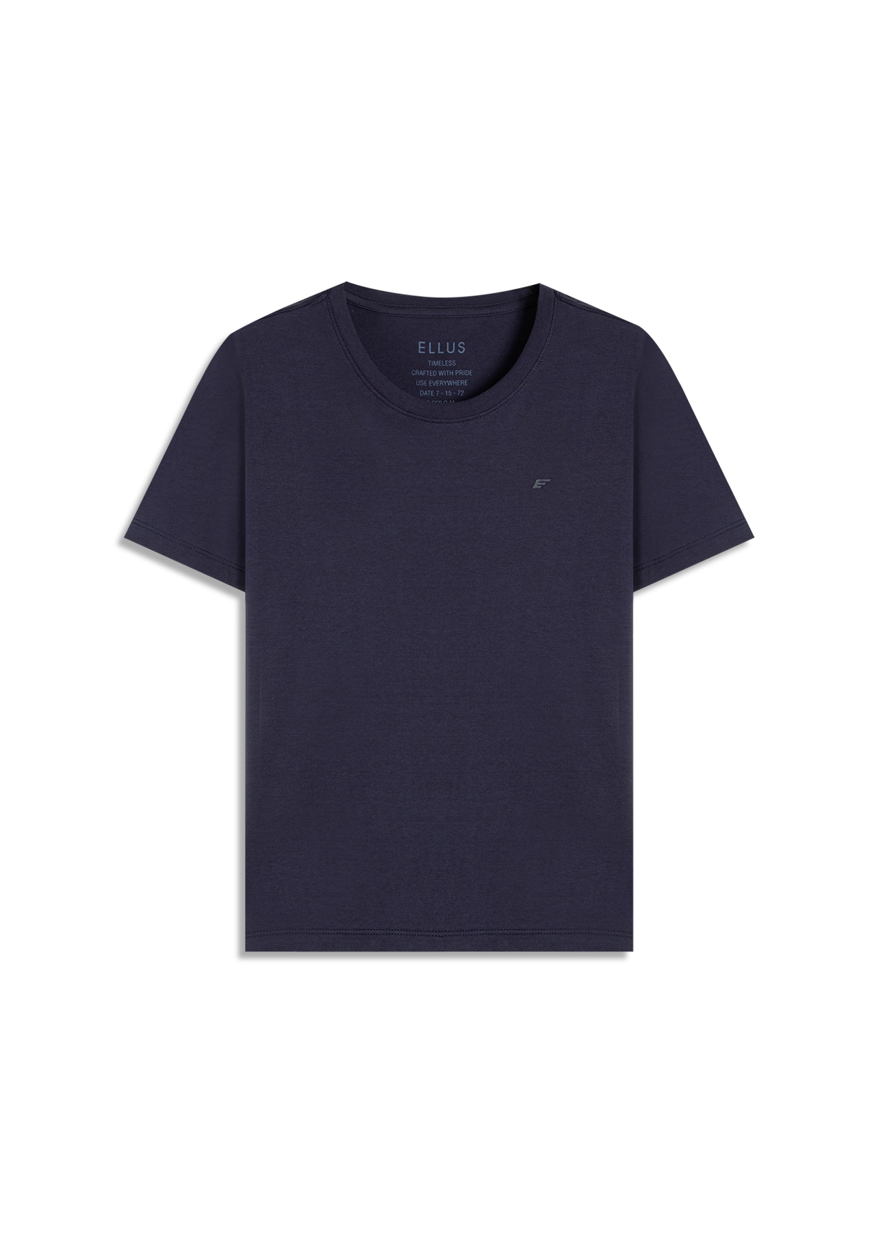 Blusa  Ellus Classic Slim Purple Blue