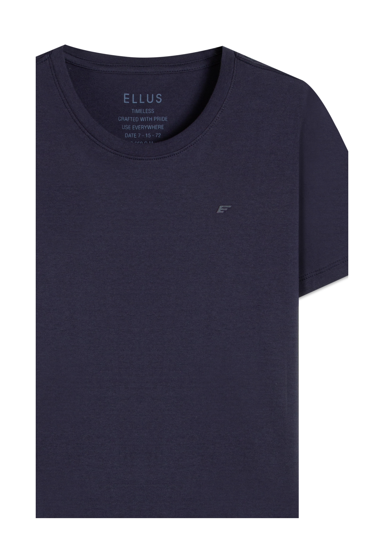 Blusa  Ellus Classic Slim Purple Blue