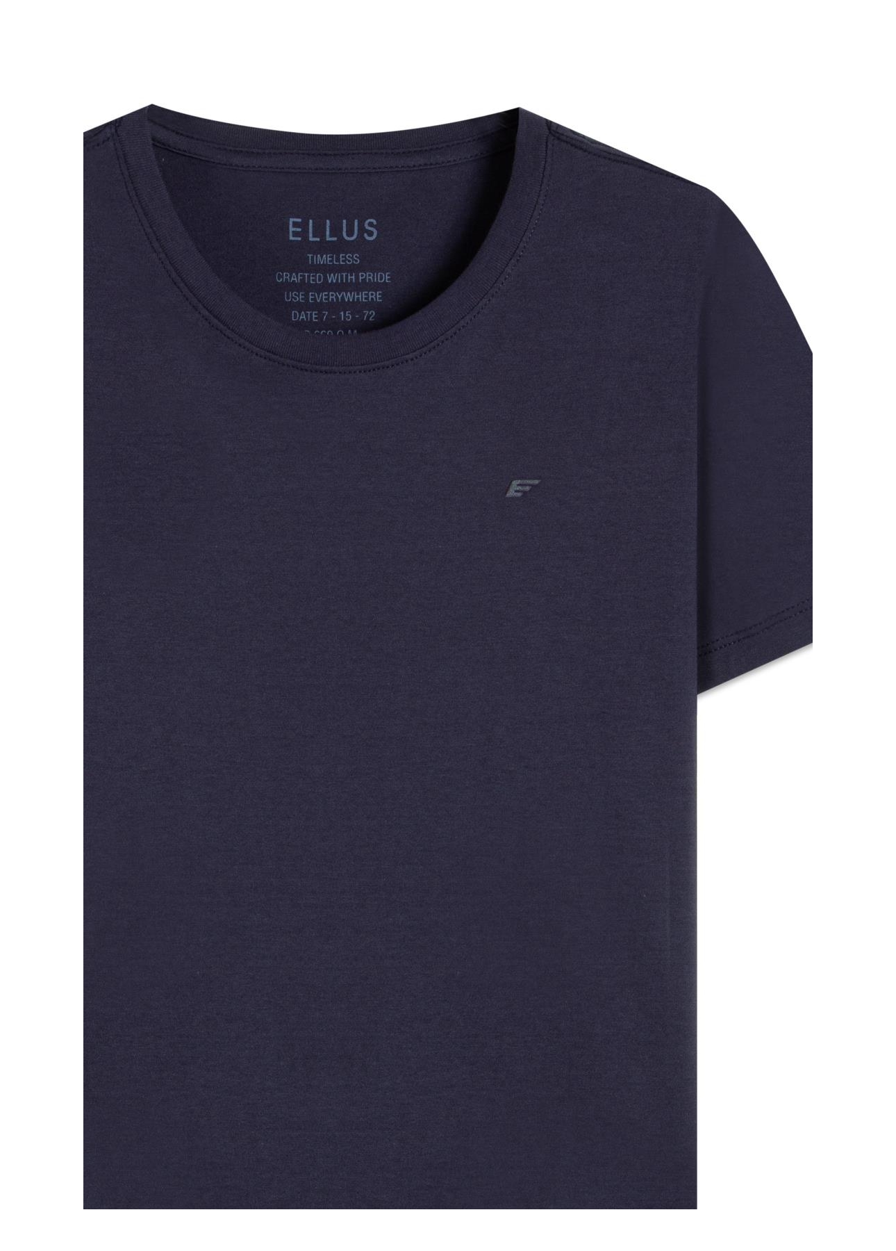 Blusa  Ellus Classic Slim Purple Blue