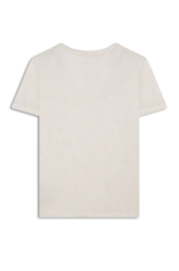 Blusa Ellus Classic Slim Strass  Cru