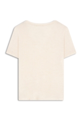 Blusa Ellus Classic Slim Strass  Off White