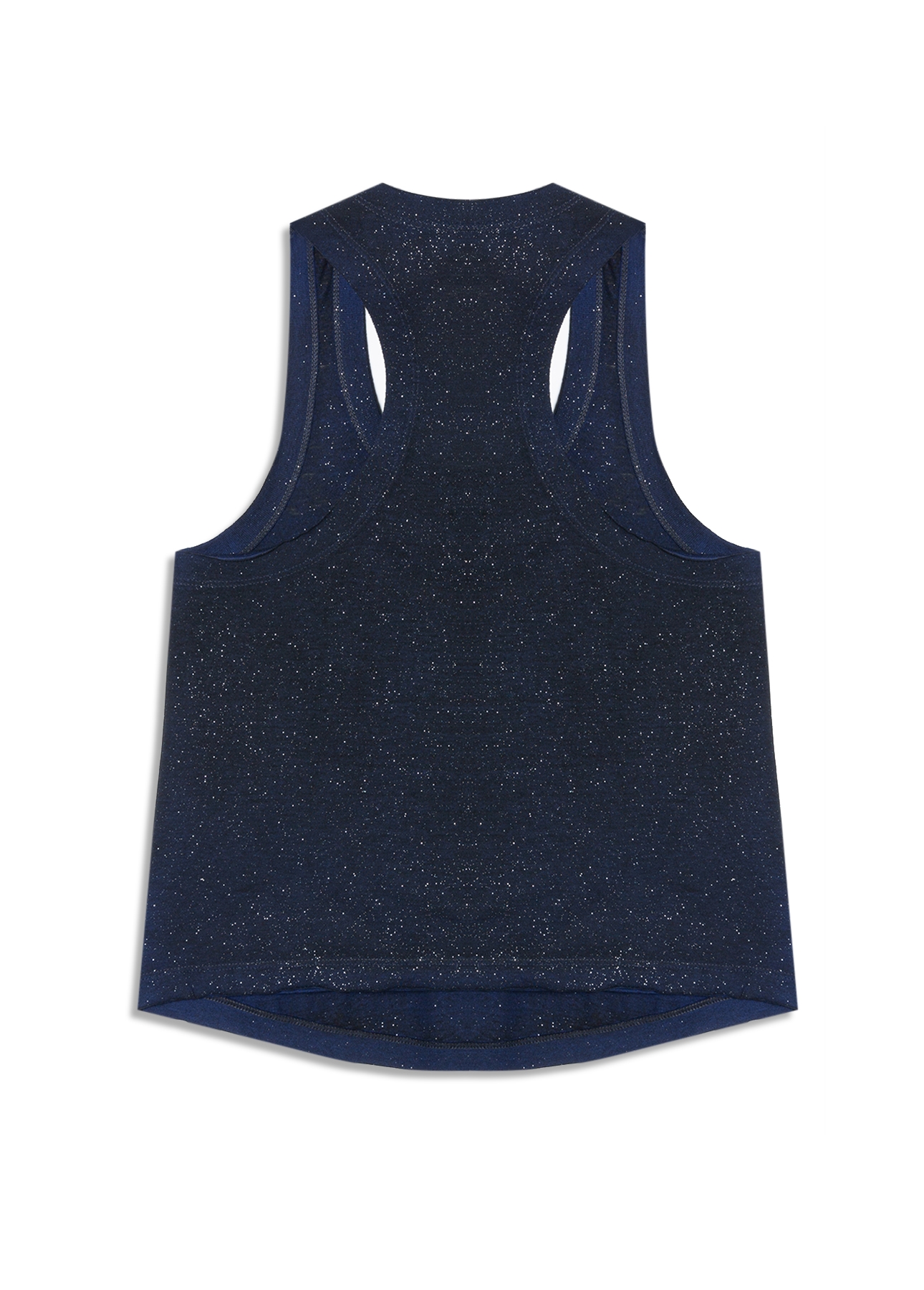 Blusa Ellus Cotton Devore Sleeveless Azul Carbono