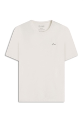 Blusa Ellus Cotton Glitter Off White