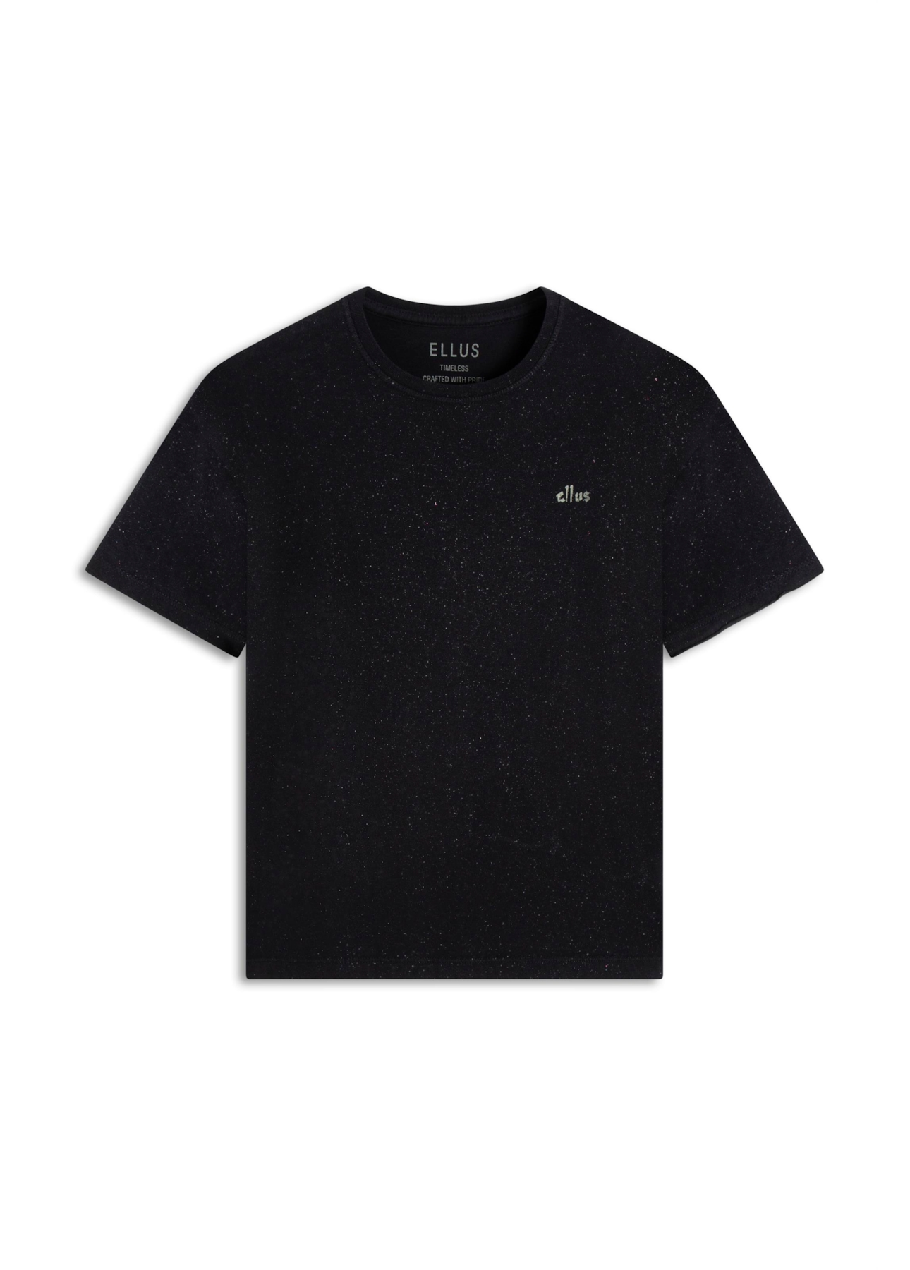 Blusa Ellus Cotton Glitter Preto