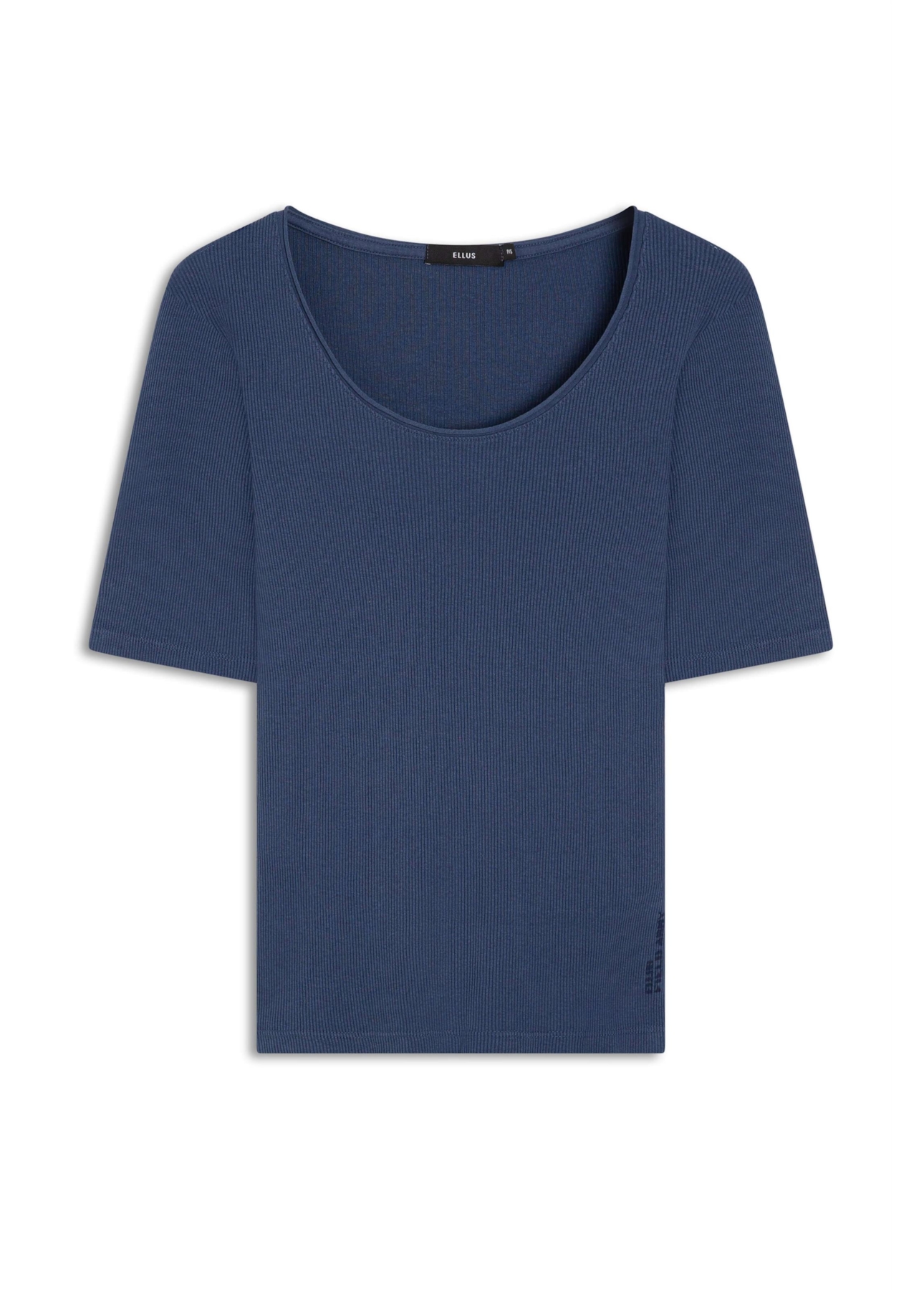 Blusa Ellus Cotton Rib Army Petroleo