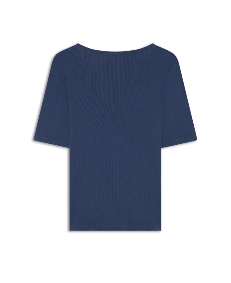 Blusa Ellus Cotton Rib Army Petroleo