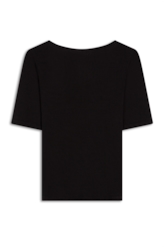 Blusa Ellus Cotton Rib Army Preto