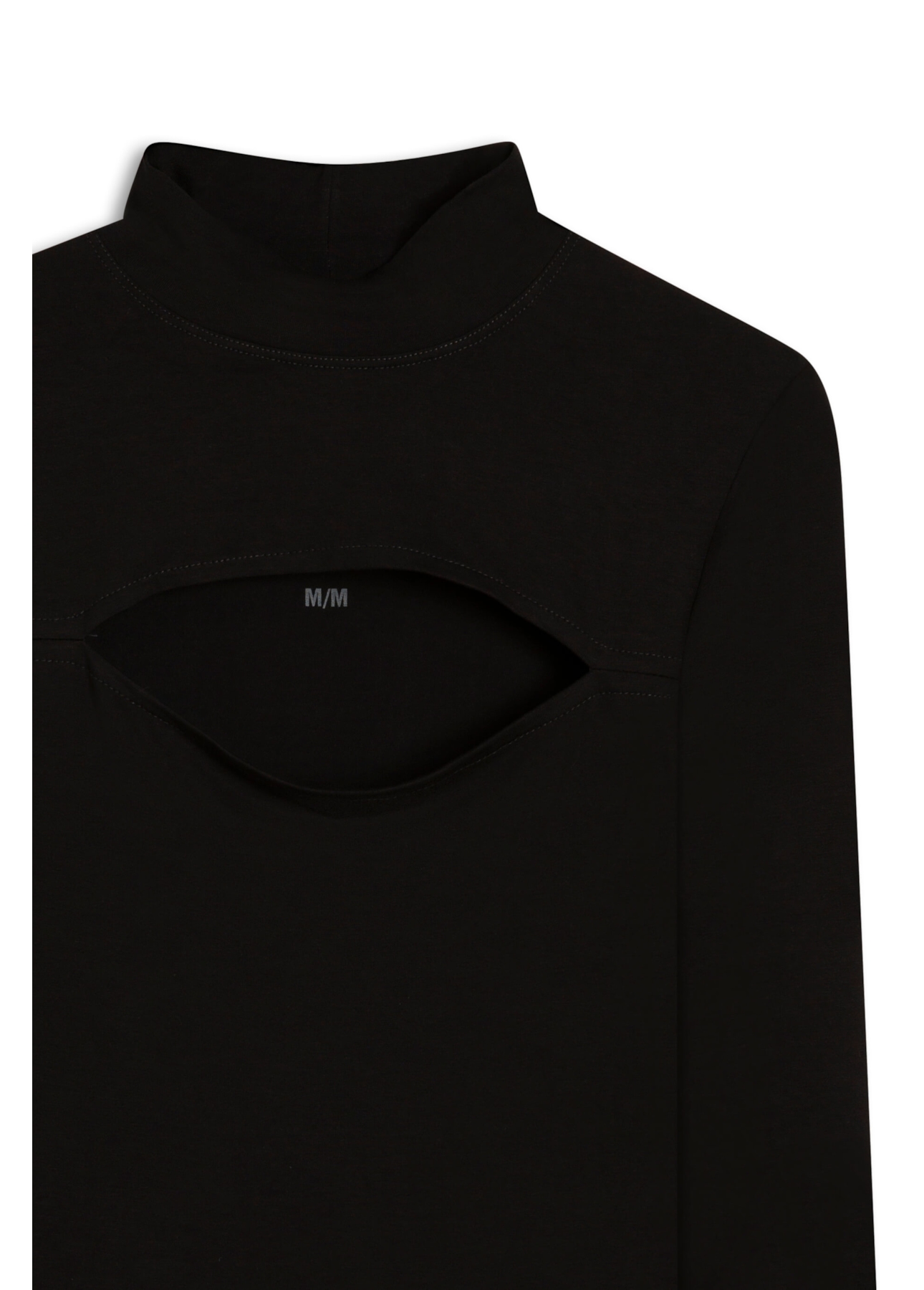 Blusa Ellus Crafted Turtleneck Preto