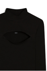 Blusa Ellus Crafted Turtleneck Preto
