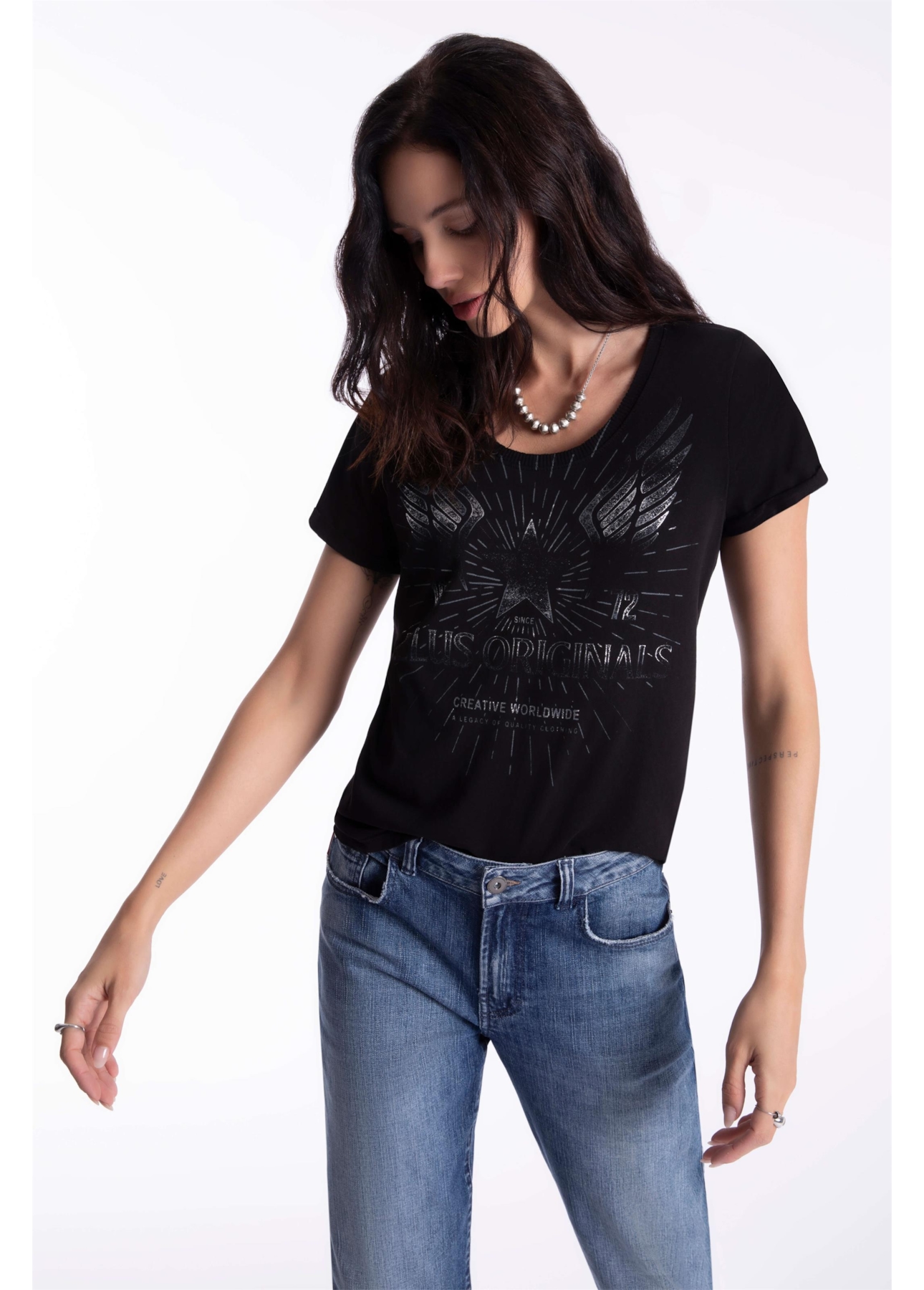 Blusa Ellus Creative Worldwide Preto