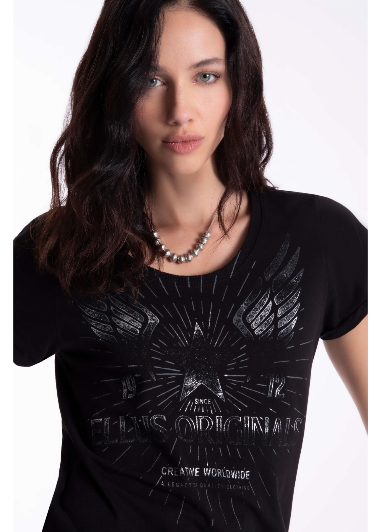 Blusa Ellus Creative Worldwide Preto
