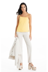 Blusa Ellus Crepe Desire Amarelo