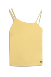 Blusa Ellus Crepe Desire Amarelo