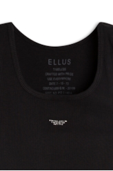 Blusa Ellus  Cropped Sleeveless Preto