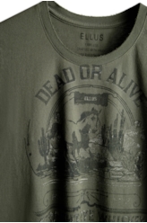 Blusa Ellus Dead Or Alive Verde Militar