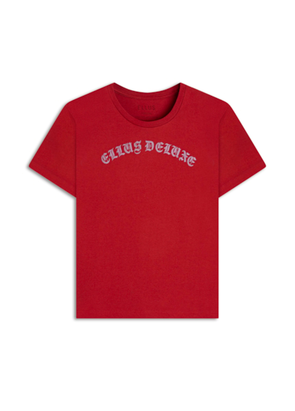 Blusa Ellus Deluxe Hong Kong Gothic Cereja