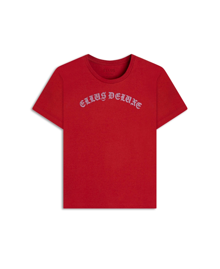 Blusa Ellus Deluxe Hong Kong Gothic Cereja