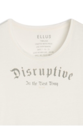 Blusa Ellus Disruptive Off White