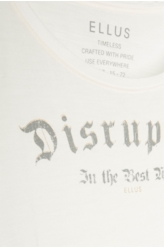 Blusa Ellus Disruptive Off White