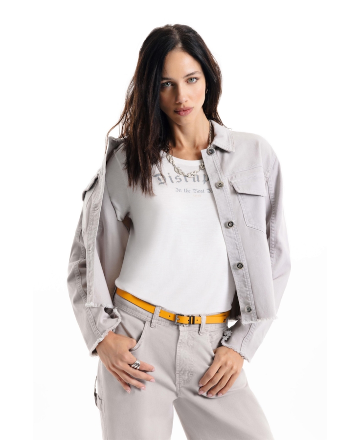 Blusa Ellus Disruptive Off White