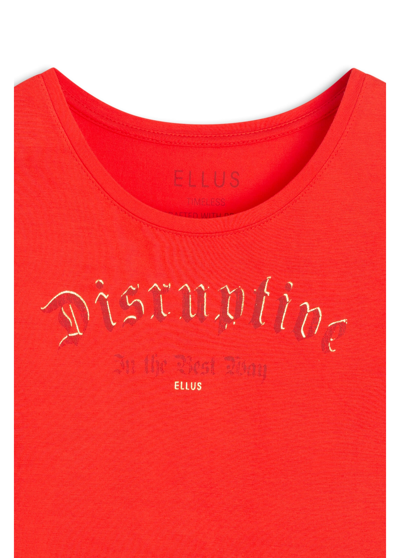 Blusa Ellus Disruptive Vermelho Vivo