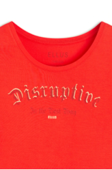 Blusa Ellus Disruptive Vermelho Vivo