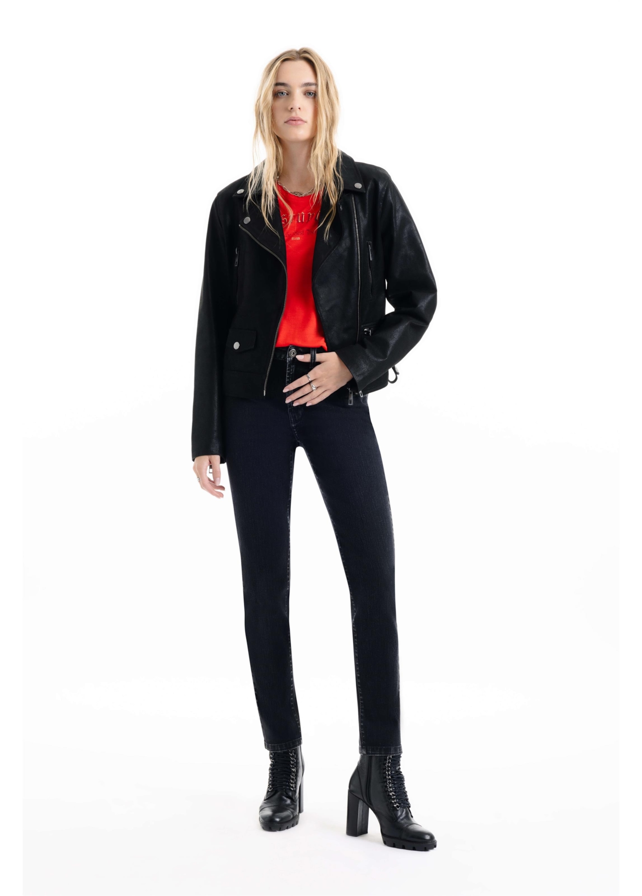Blusa Ellus Disruptive Vermelho Vivo