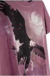 Blusa Ellus Eagle Classic Bordeaux