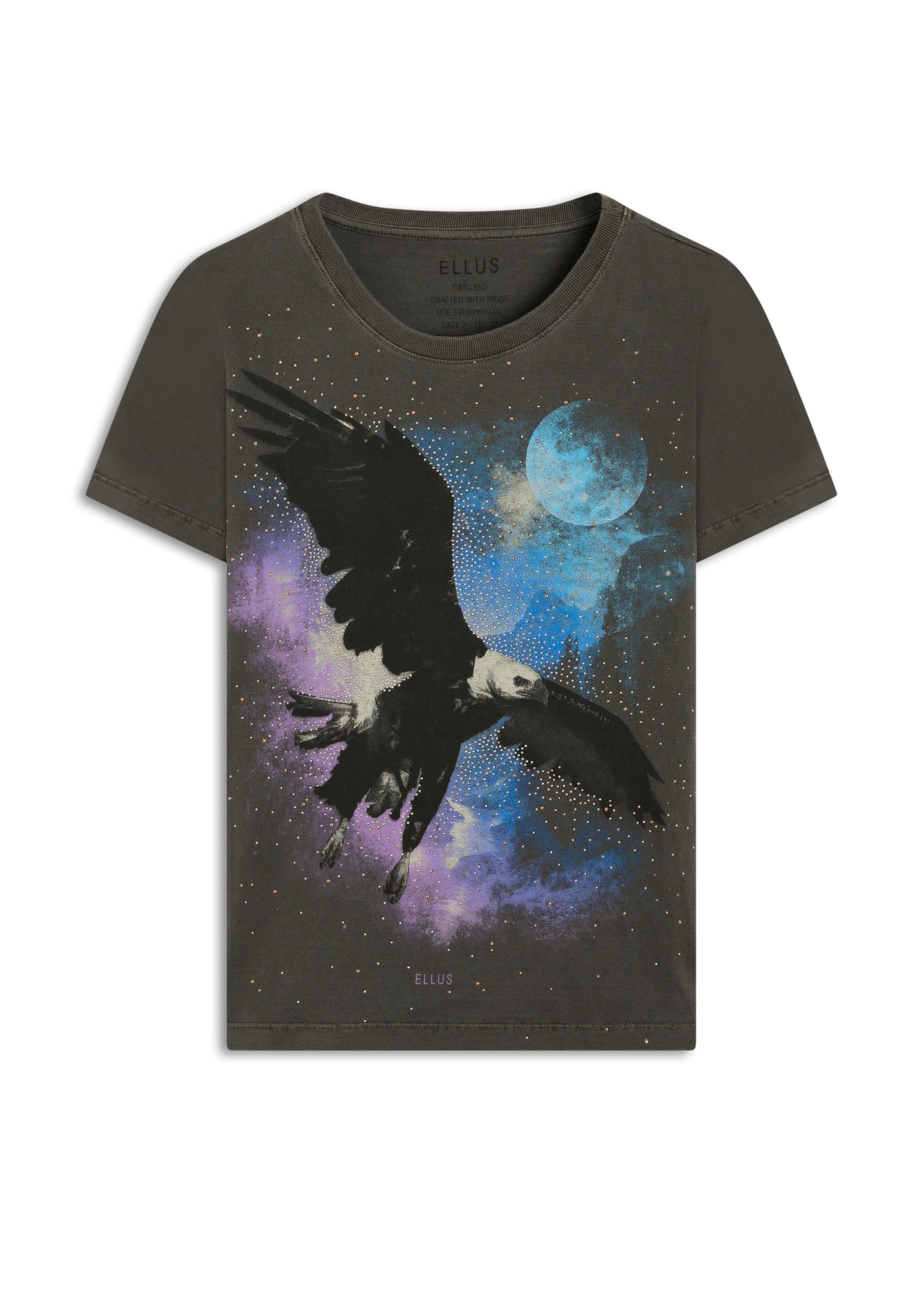 Blusa Ellus Eagle Classic Preto