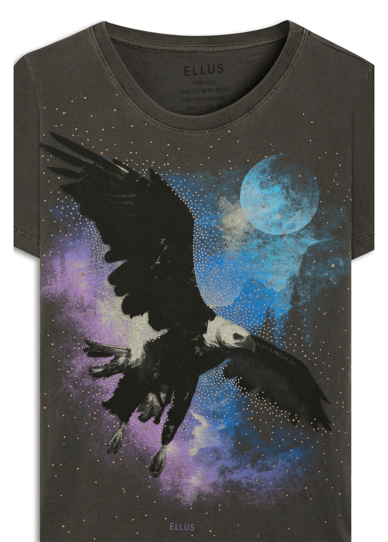 Blusa Ellus Eagle Classic Preto