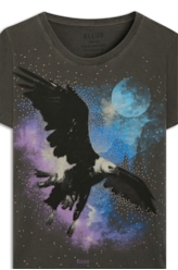 Blusa Ellus Eagle Classic Preto