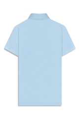 Blusa Ellus Easa Polo Piquet Azul Claro